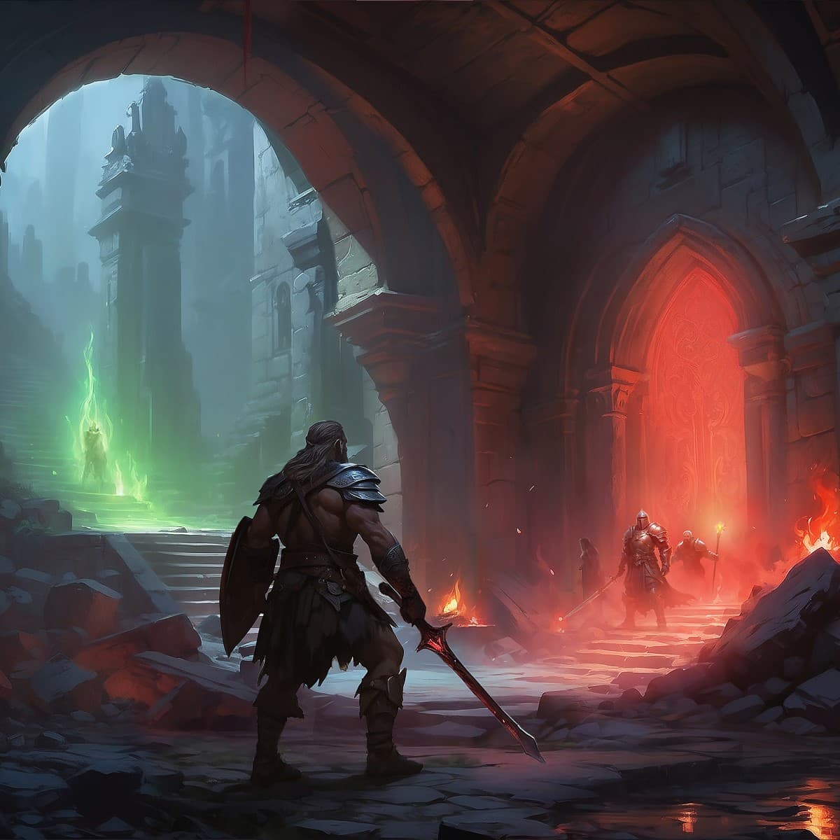 Adventure alone or gather your party